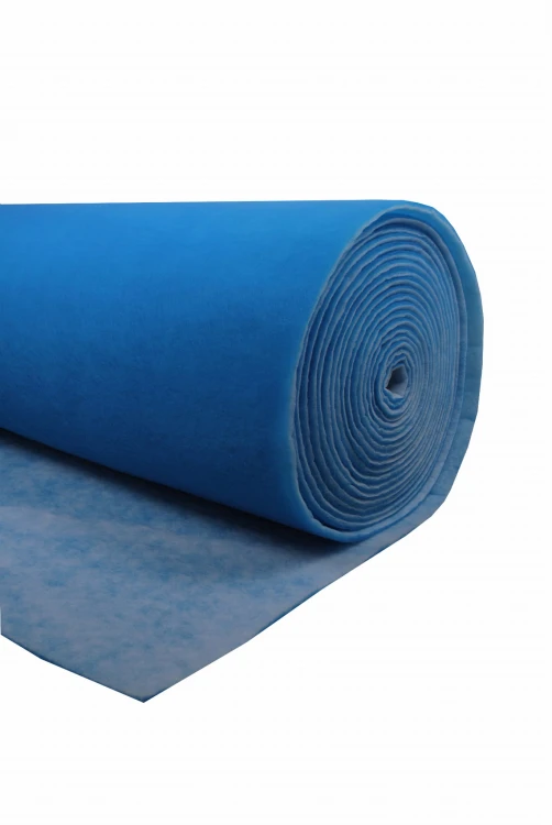 Włóknina biało-niebieska